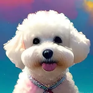 Yoshi the Bichon Frisé